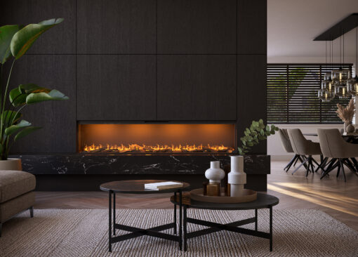 e-SliM Linear Horisontal peis med mindre Innbyggingsdybde - Bredde 2200 cm - Bilde 5