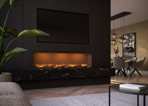 e-SliM Linear Horisontal peis med mindre Innbyggingsdybde - Bredde 1700 cm - Bilde 6